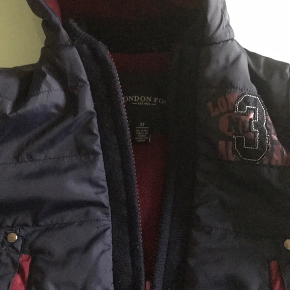 London Fog 3t hooded boys jacket - Picture 3 of 8